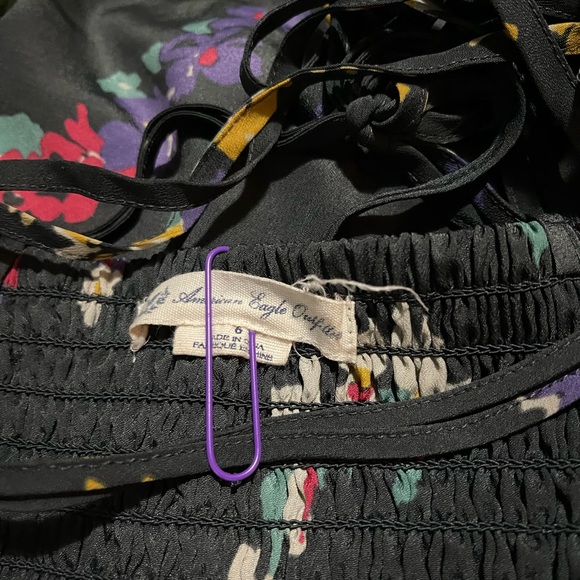 American Eagle Outfitters Floral Dress - Size 6 - Picture 4 of 4